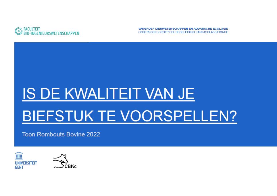 BovINE - Presentatie 2
