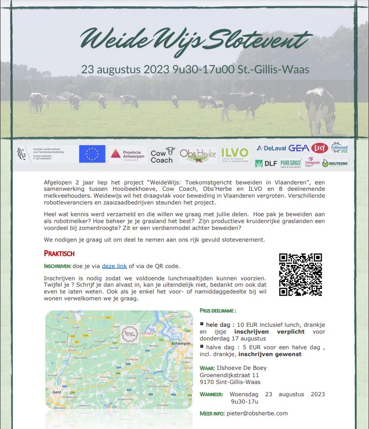 Slotevent - Weidewijs